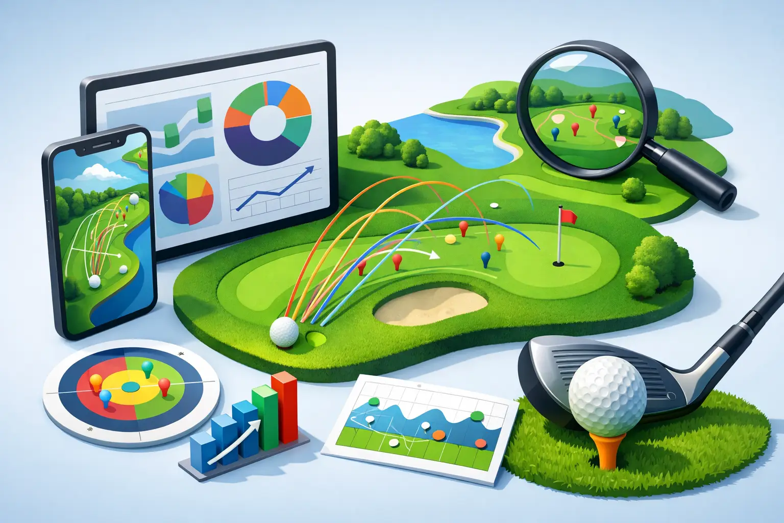 How to Analyze Golf Shot Patterns and Score Better