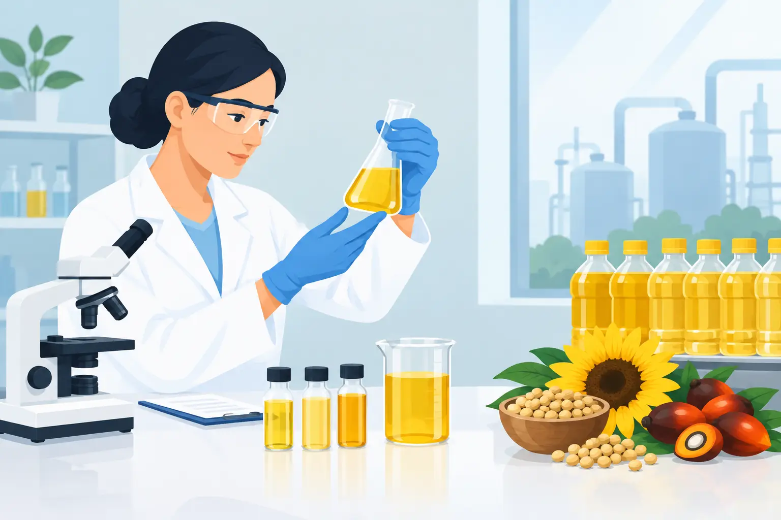 Oil Testing for Reliable Edible Oil Supply