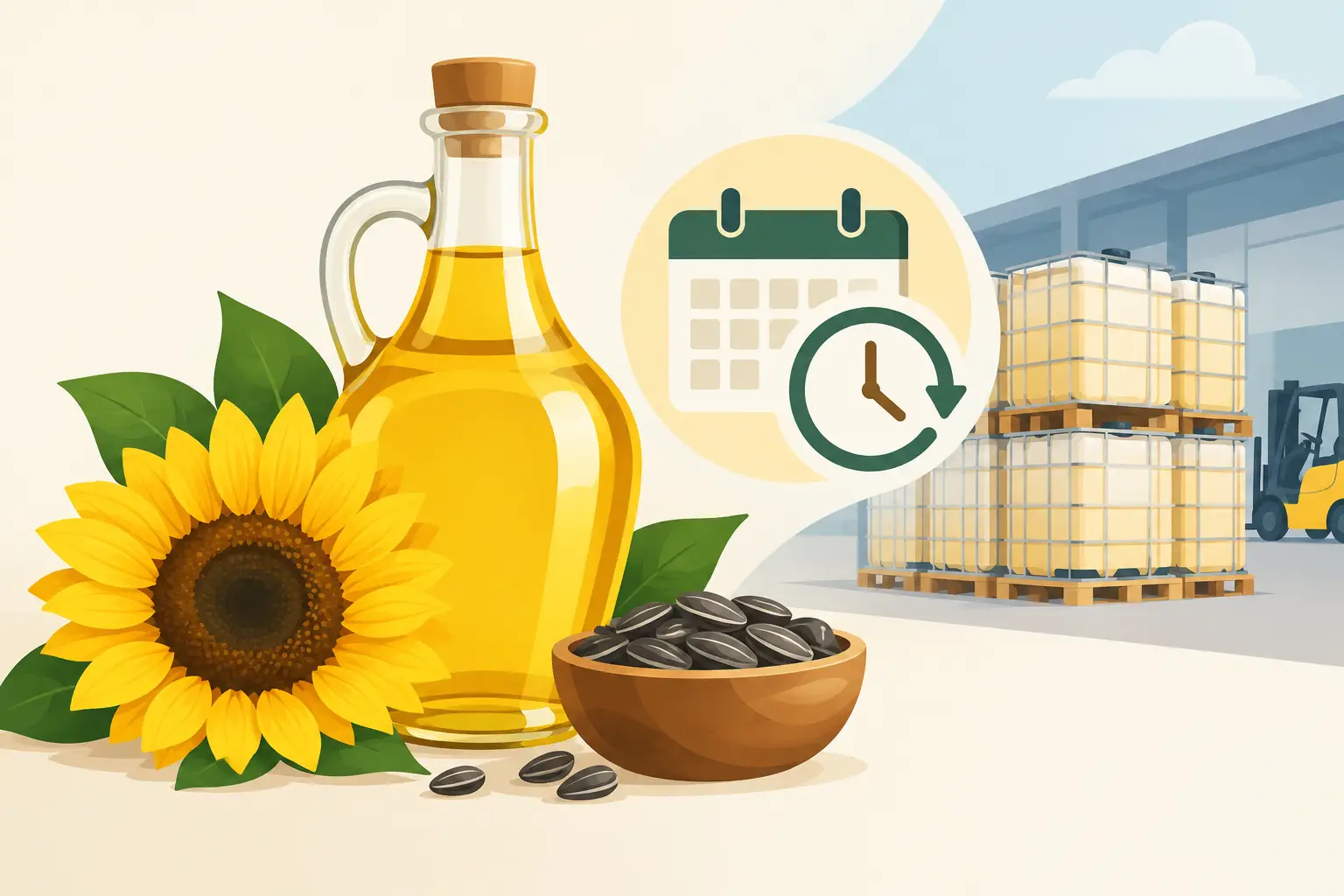 Sunflower Oil Shelf Life Guide for Bulk Buyers