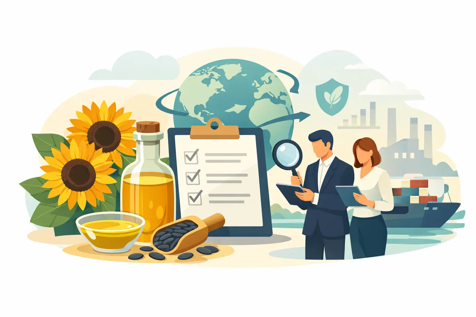 Top Criteria for Sunflower Oil Sourcing Buyers