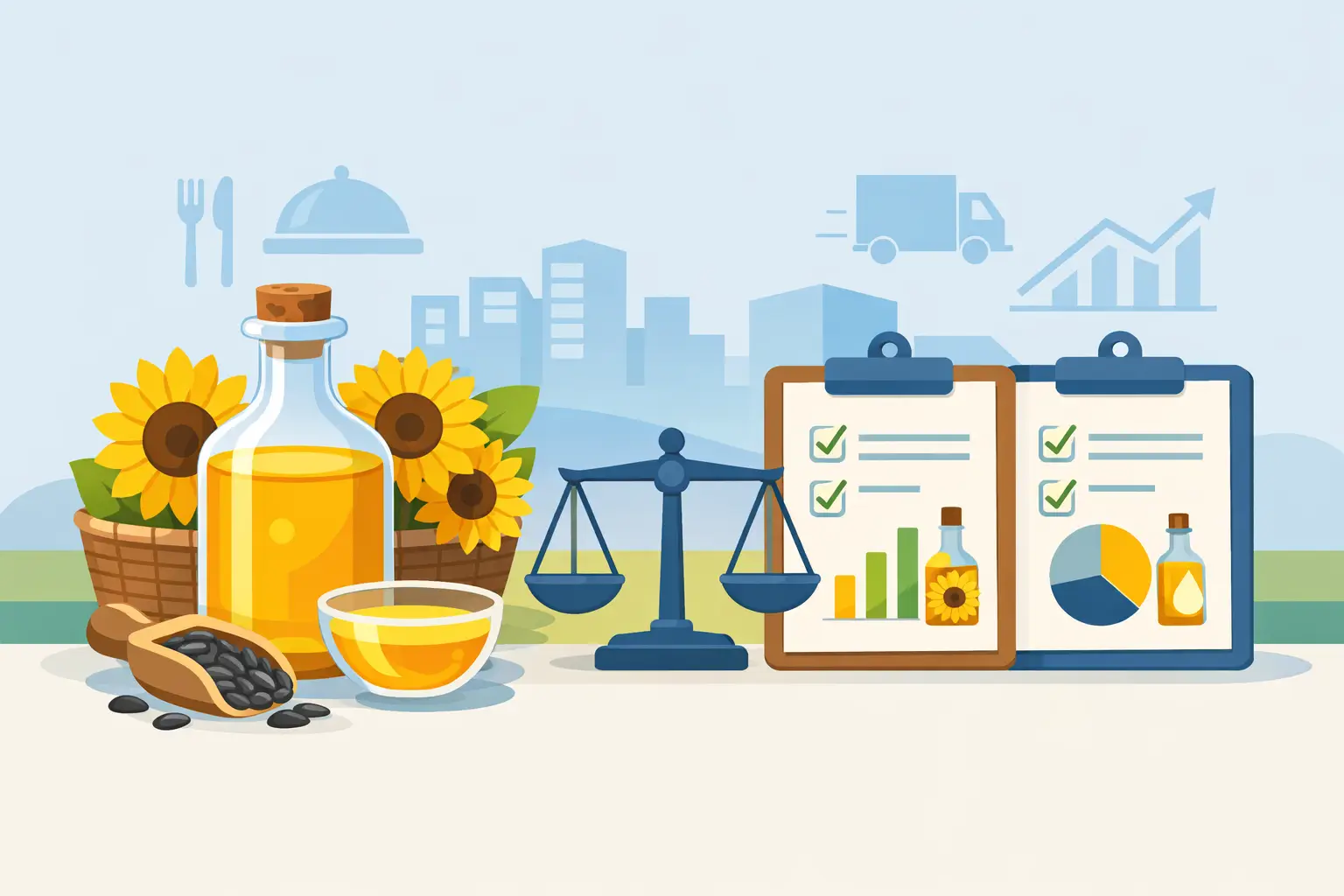 Sunflower Oil for Foodservice Buyers Compared