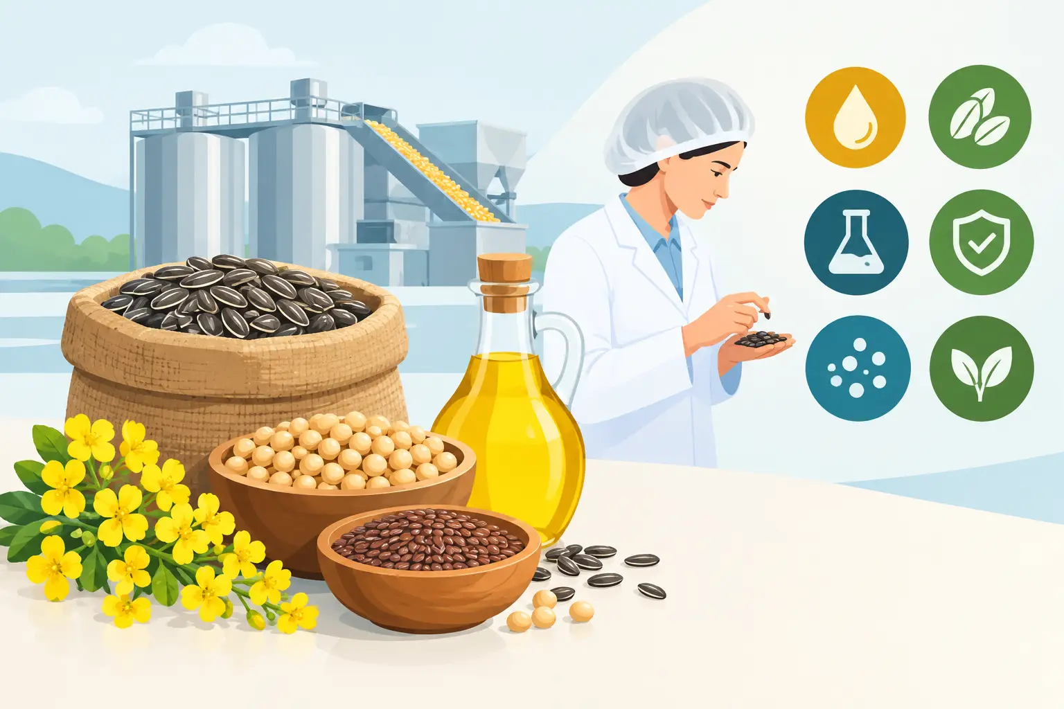 Top Oilseed Processing Quality Metrics for Buyers