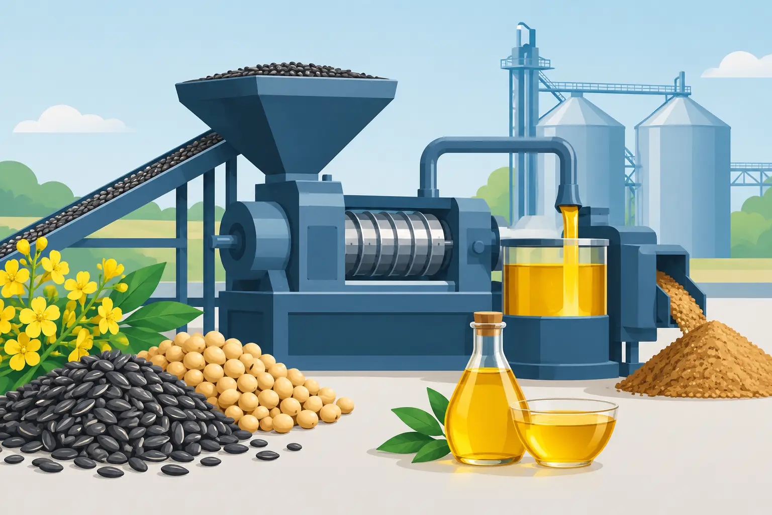 A B2B Guide to Oilseed Crushing Operations