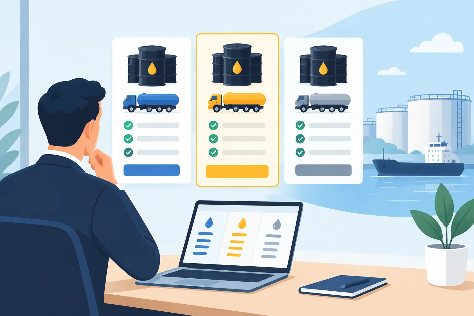How to Compare Oil Quotations for Bulk Buying