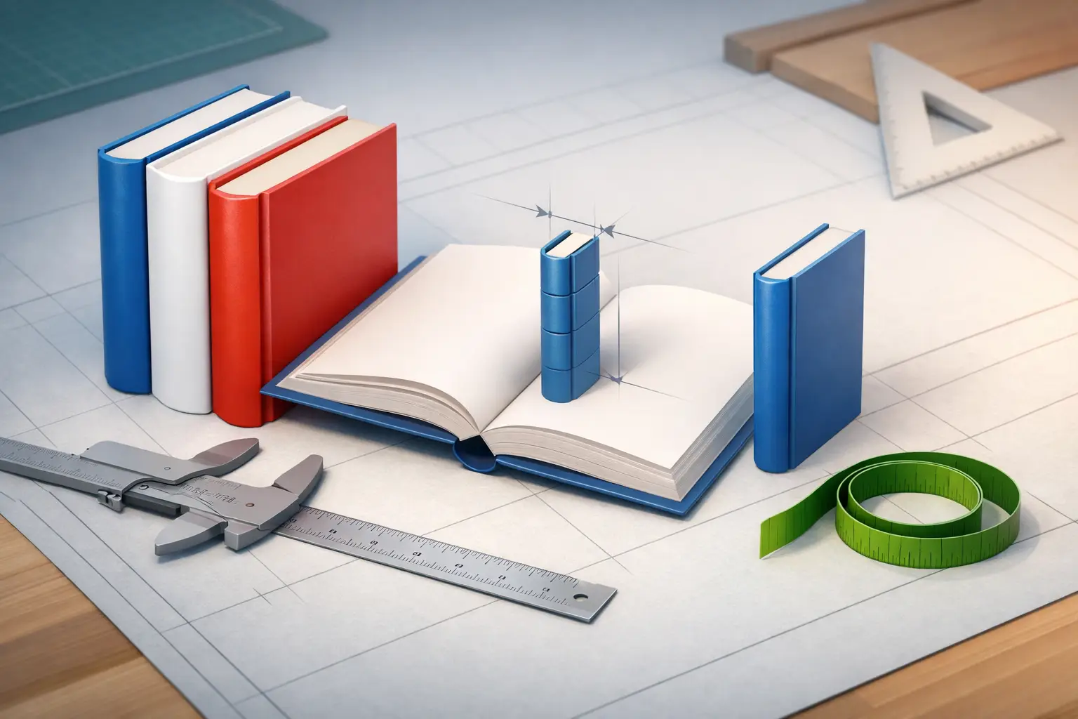 Spine Width Calculation for Print-Ready Books