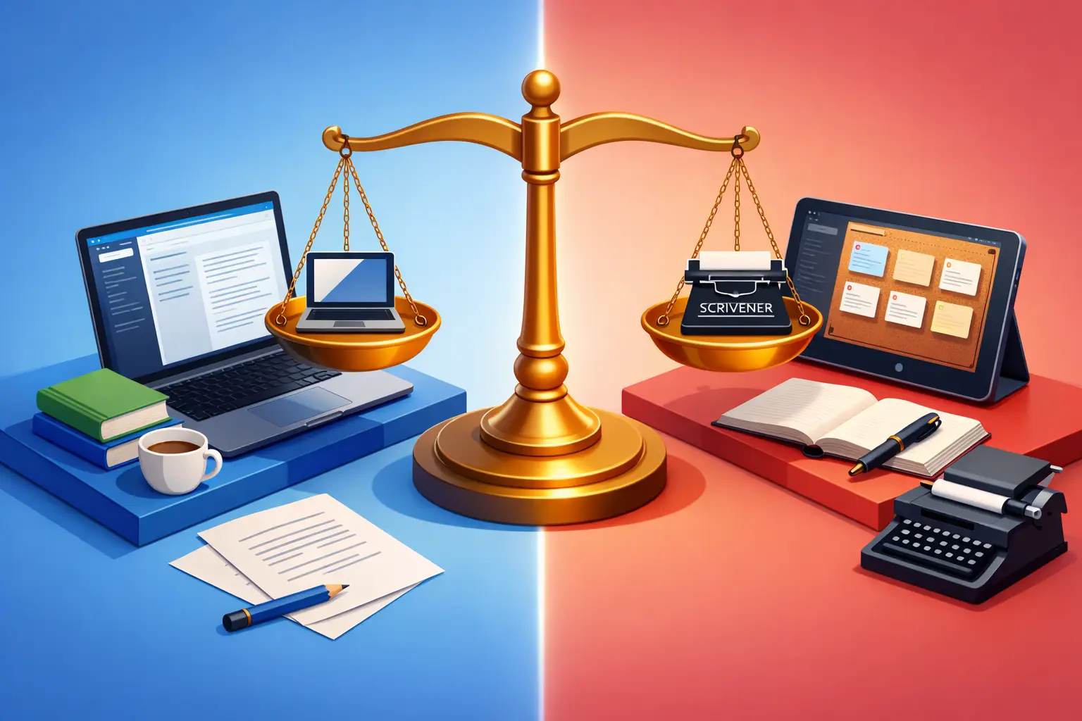 Atticus vs Scrivener for Authors Compared