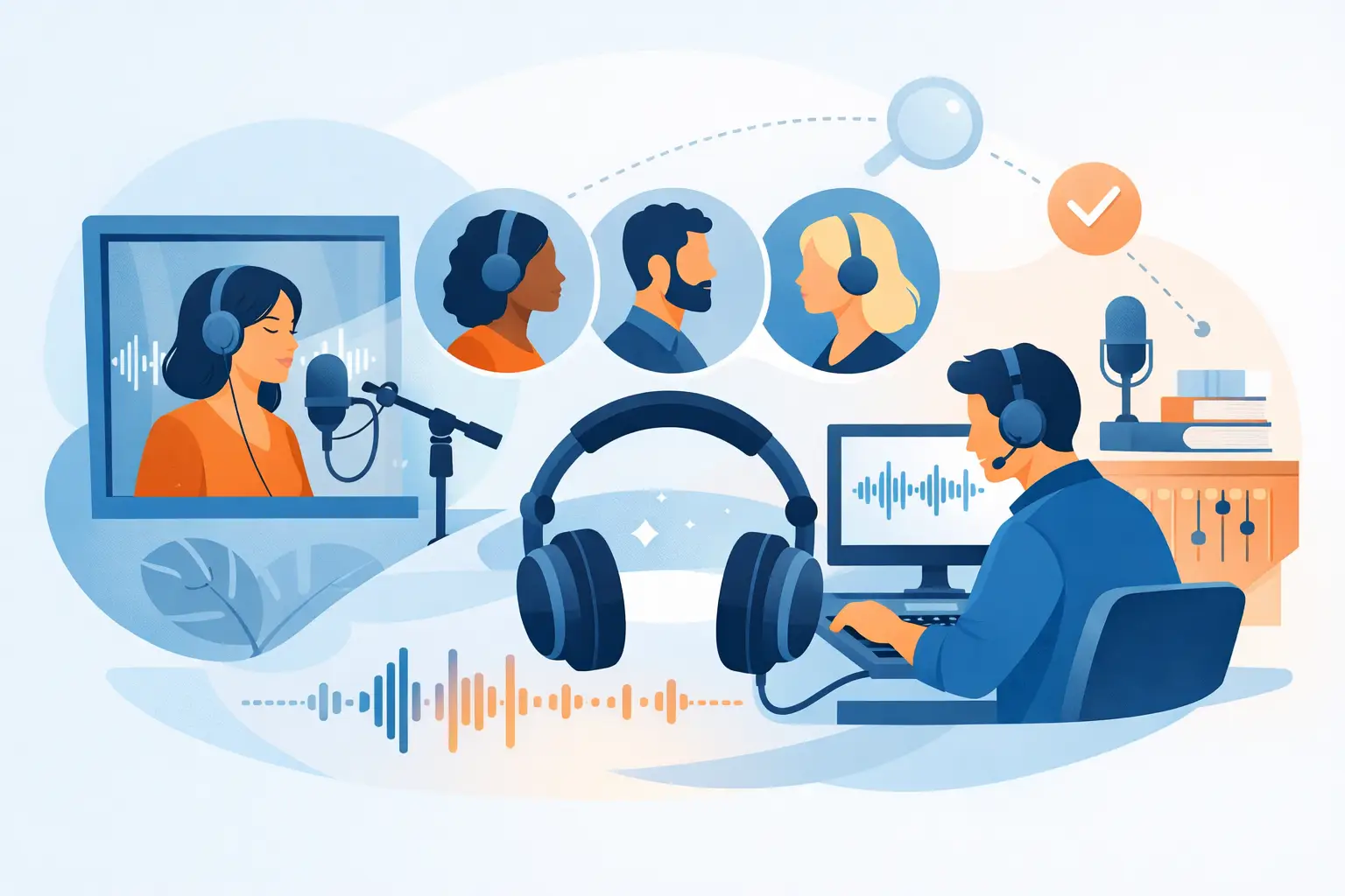 How to Cast Voices for Audiobooks That Listeners Trust