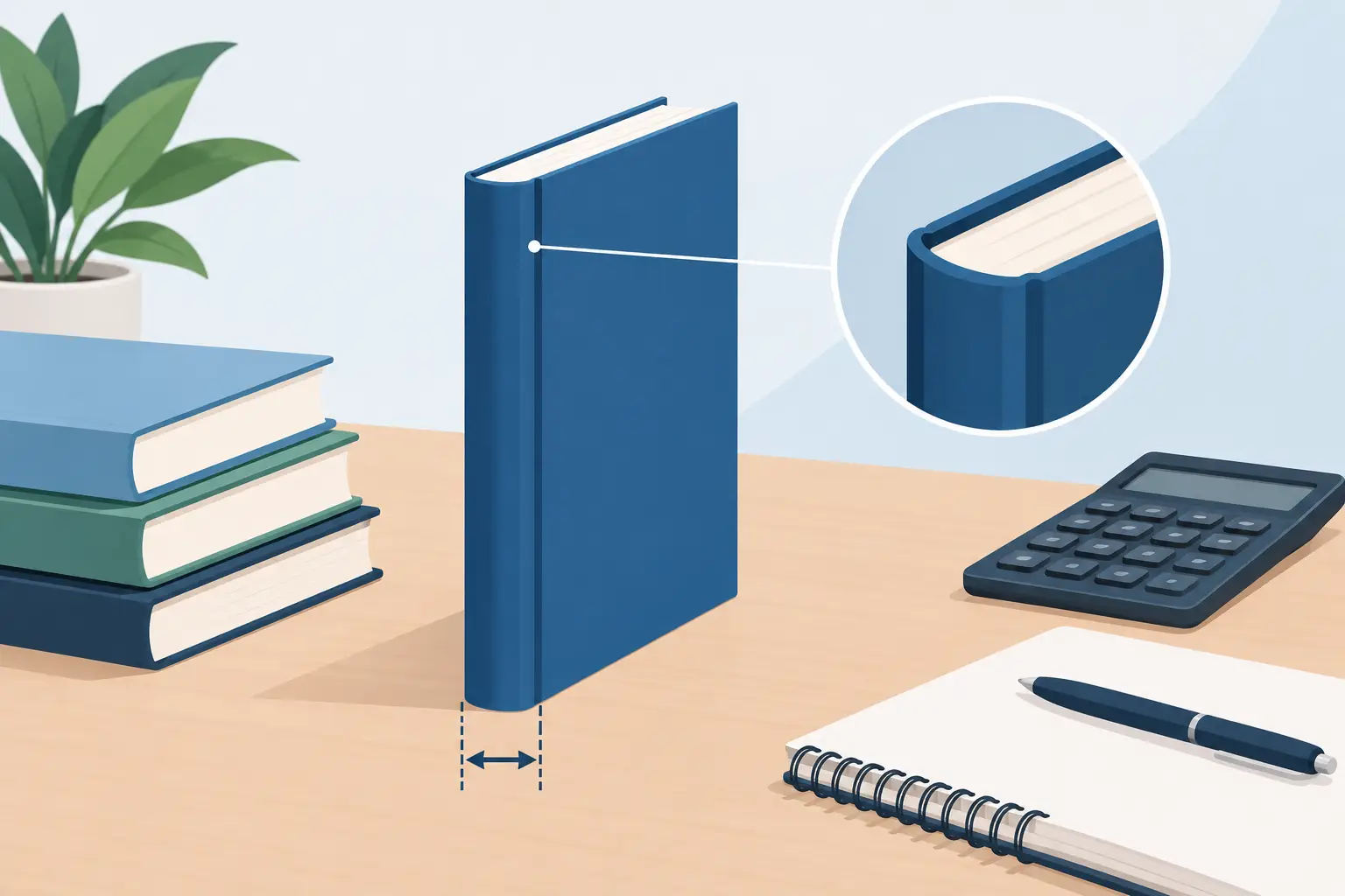 How to Calculate Book Spine Width for Print