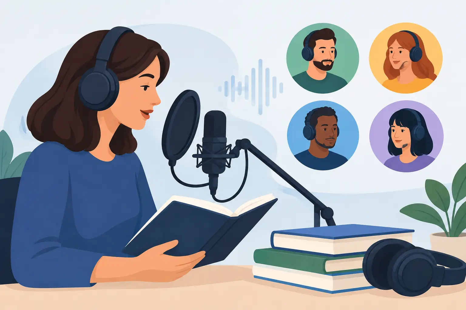 How to Choose Audiobook Narrators for Your Book