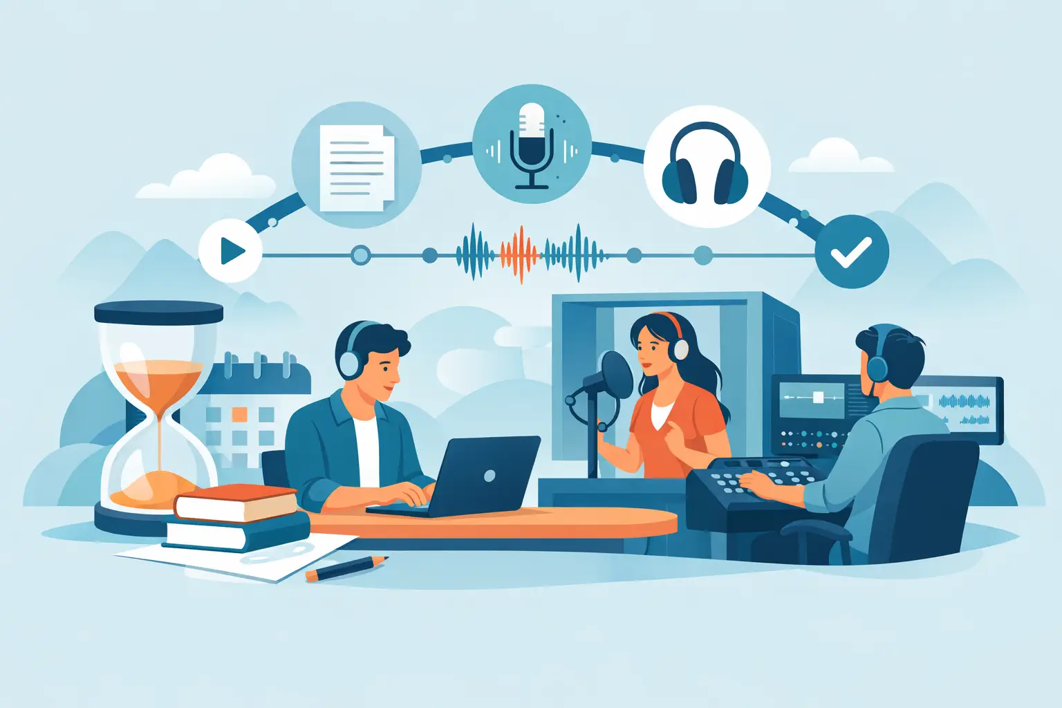 Audiobook Production Timeline for Authors