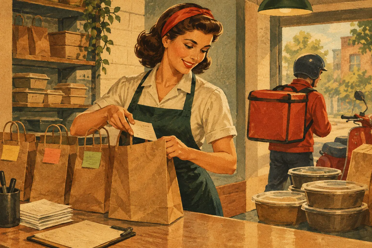 Como organizar pedidos de delivery sem confusão