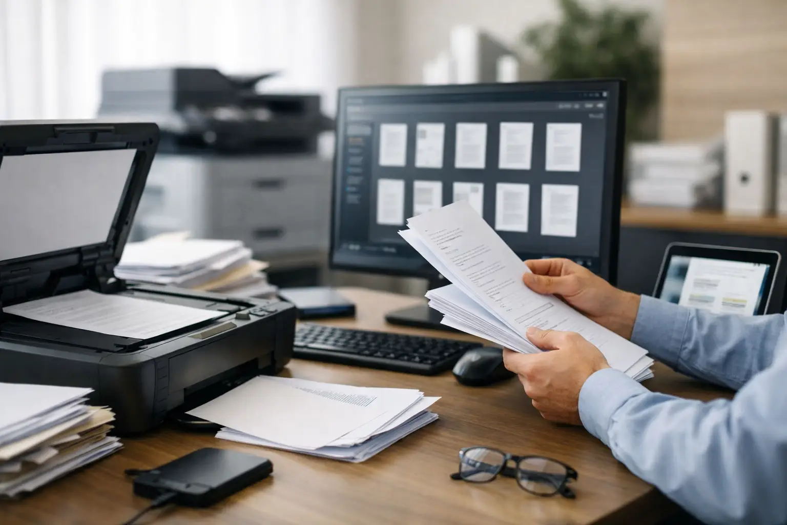 Digitalização de documentos nas empresas