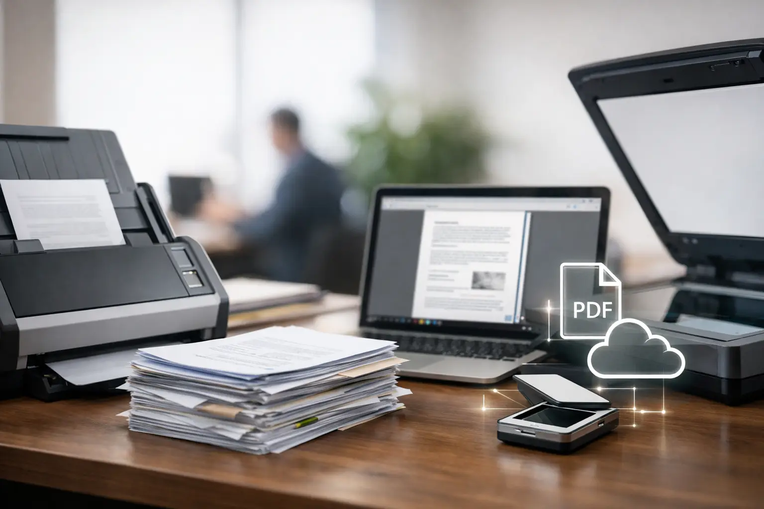 Digitalização de documentos em PDF | Arquindex