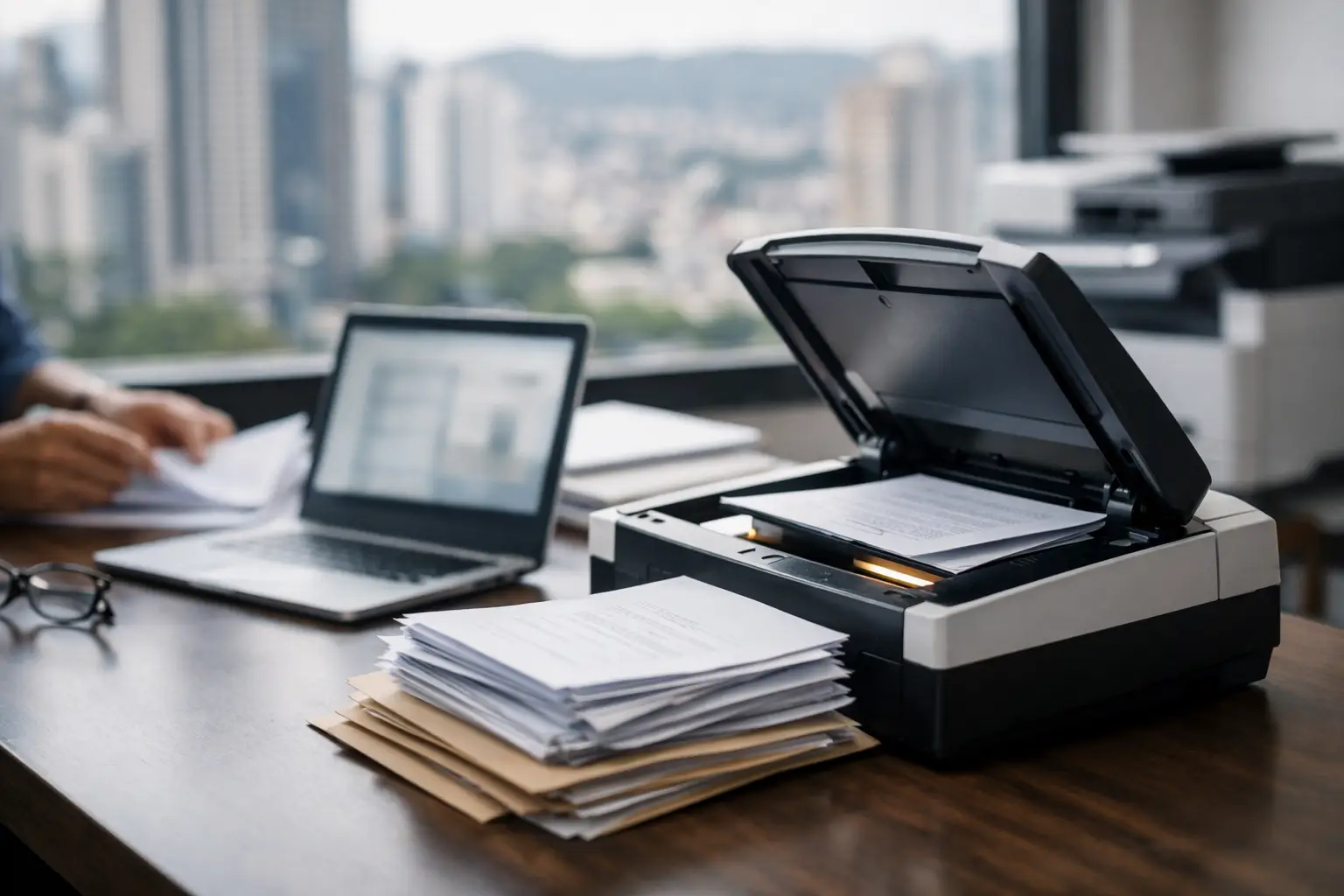 Solução de digitalização de documentos em BH