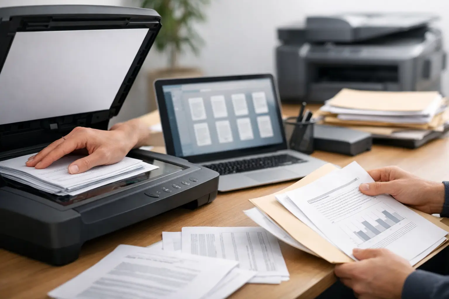 Passo a passo para a digitalização de documentos