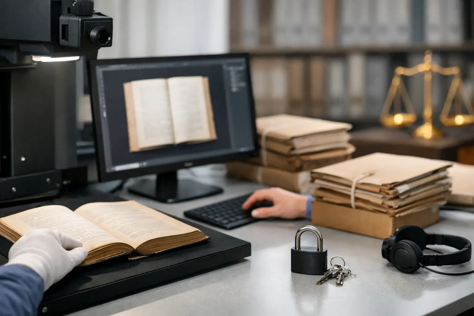 Digitalização de acervos sem risco regulatório