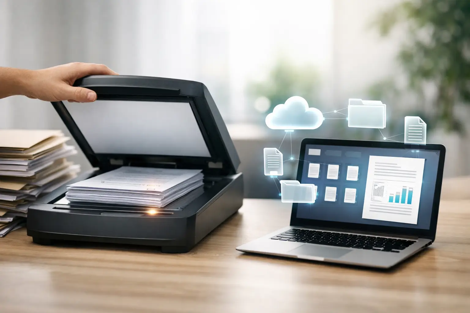 Digitalizar documentos não é o mesmo que escaneá-los