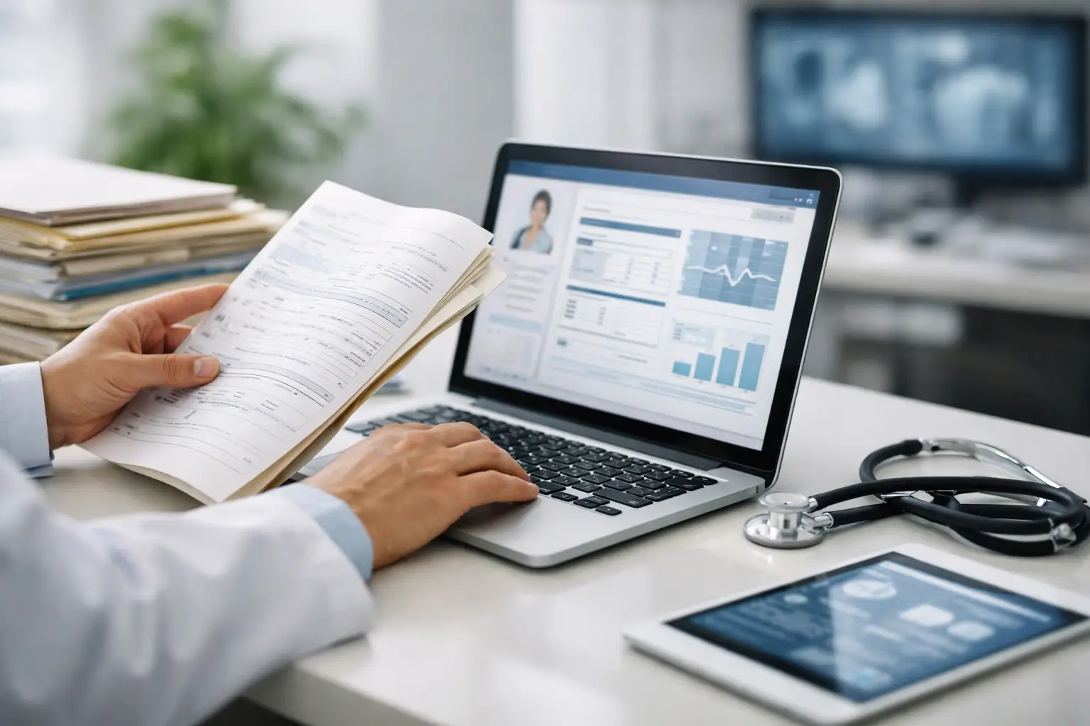 Digitalização de prontuários médicos na prática
