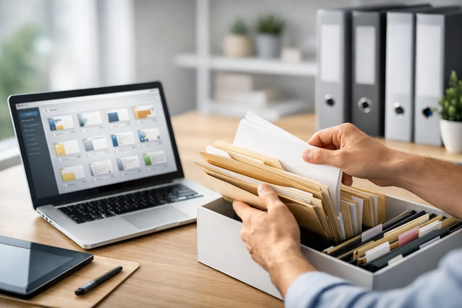 Organização de Arquindex na prática
