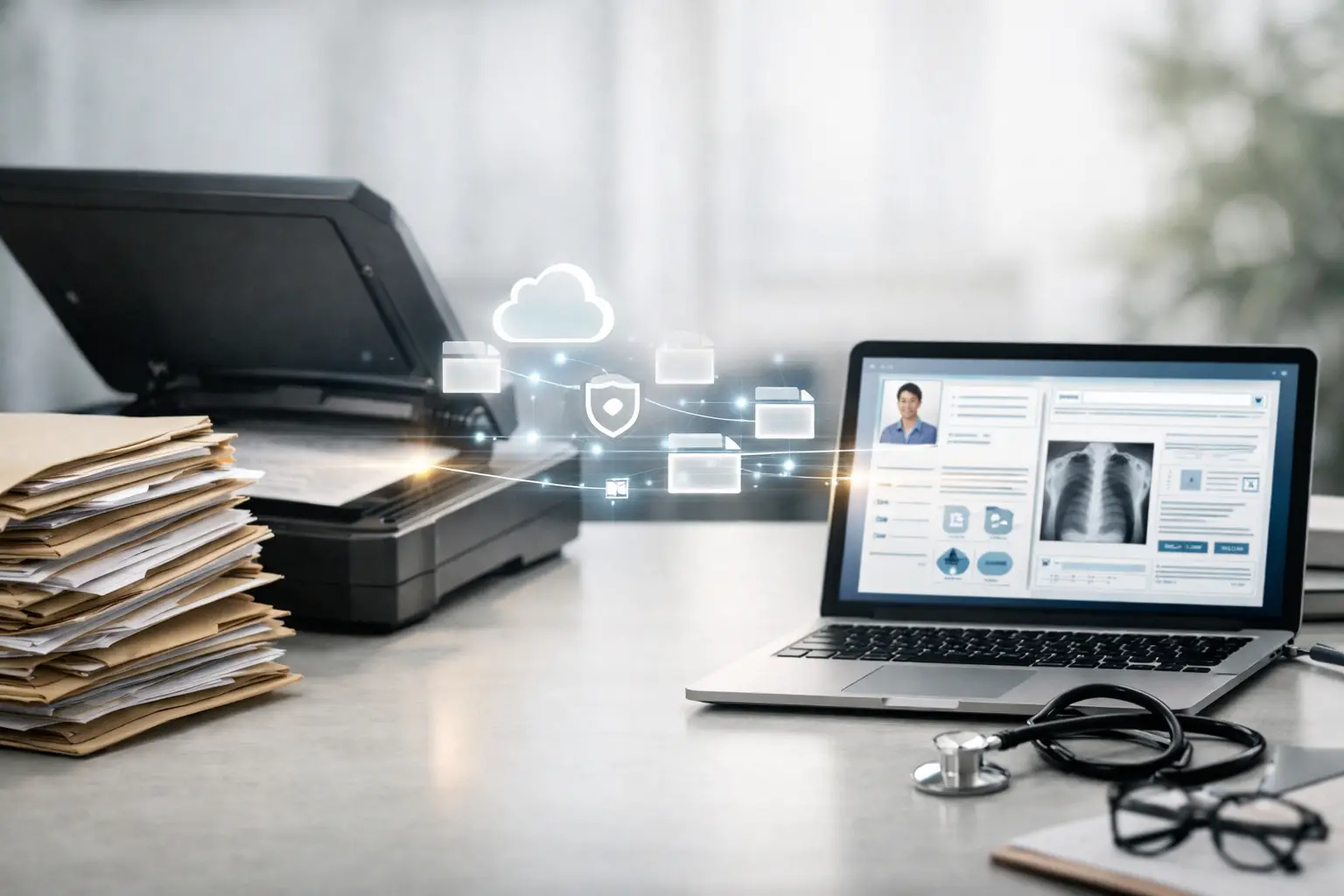 Digitalização de prontuários com validade legal