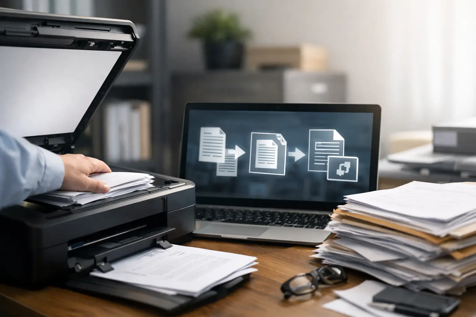 Processo de digitalização de documentos