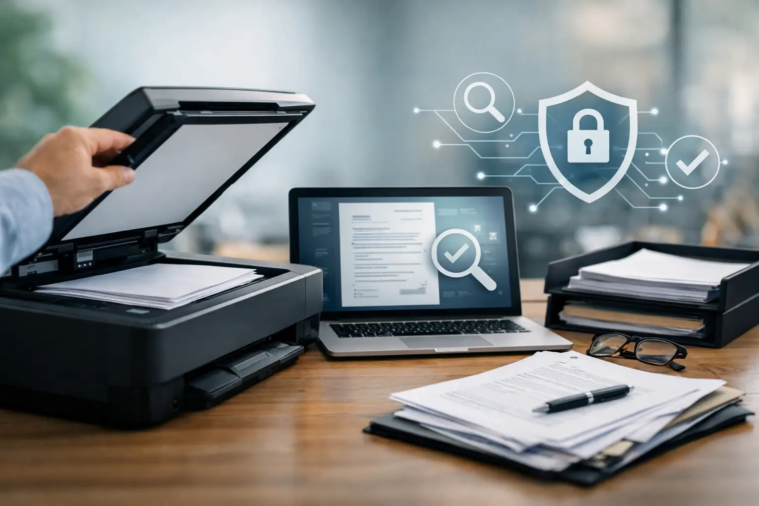 Digitalização de documentos com validade e controle