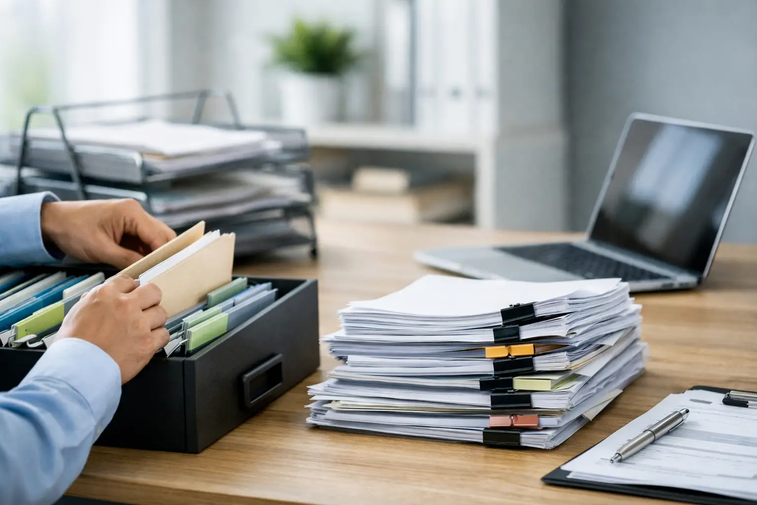 Fluxo Fácil para organizar documentos