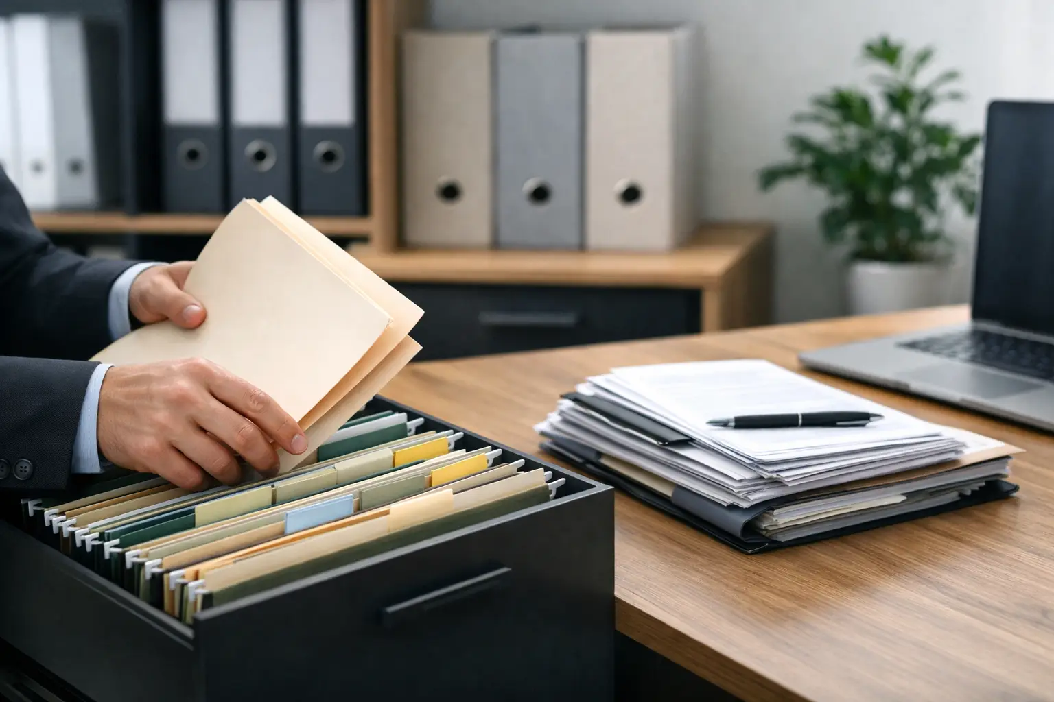 Como organizar arquivos empresariais