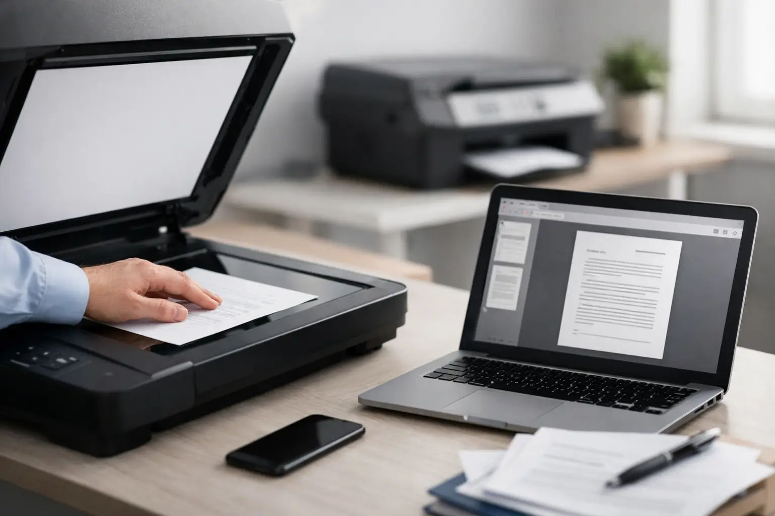 Como digitalizar documentos em PDF?