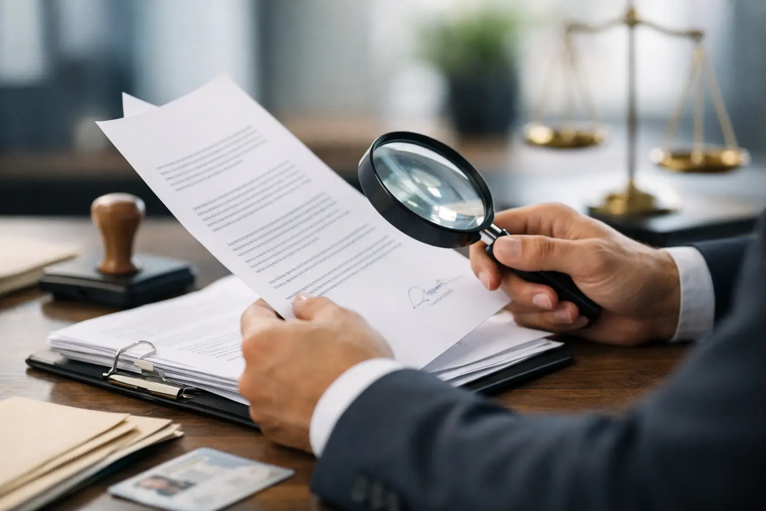 Como avaliar a validade de documentos físicos?
