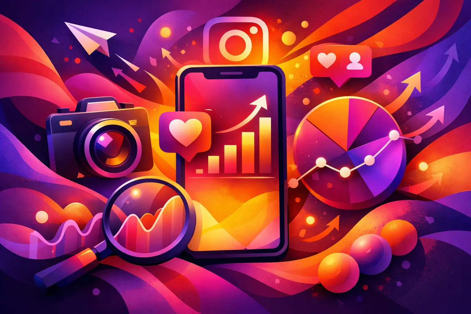 Analytics do Instagram para criadores na prática