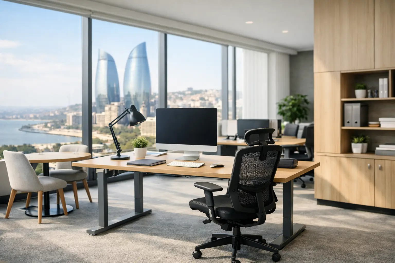 Bakıda erqonomik ofis mebeli qiymətləri