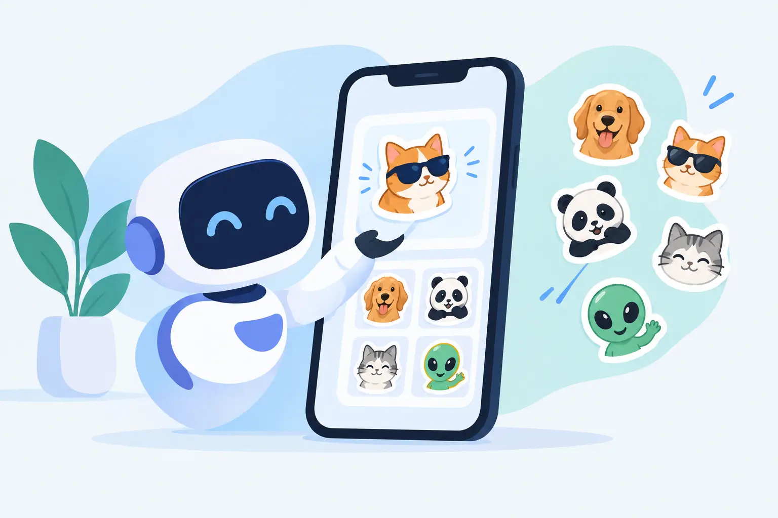 Gerador de figurinhas com inteligência artificial