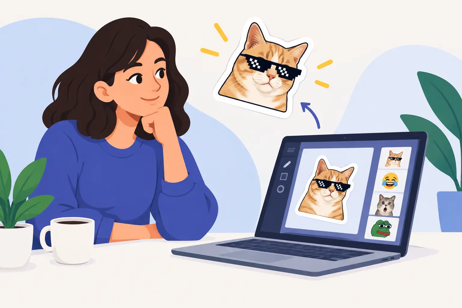 Como criar figurinha de meme personalizada
