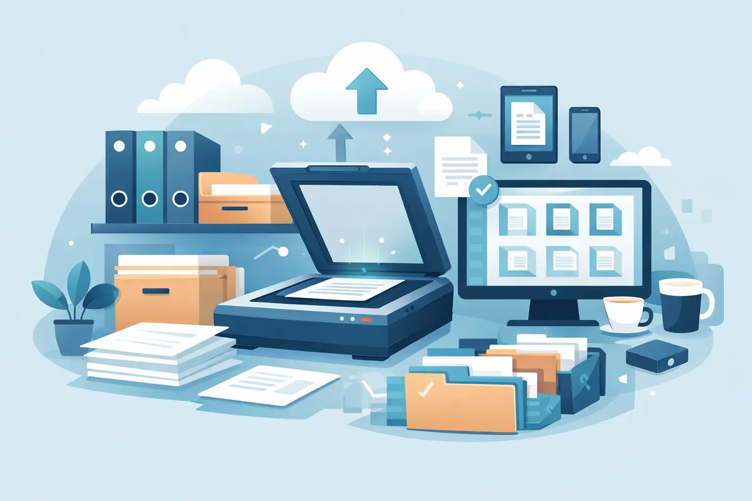 Document Scanning for a More Organized Office
