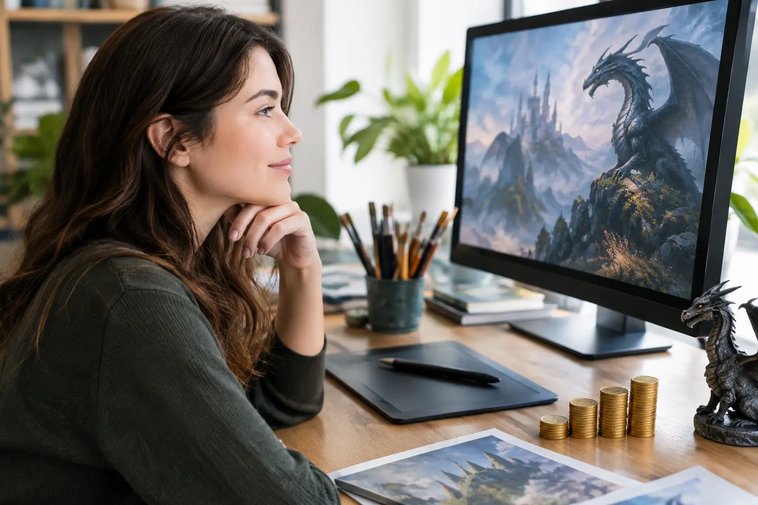 How Artist Royalties Work for Fantasy Artists