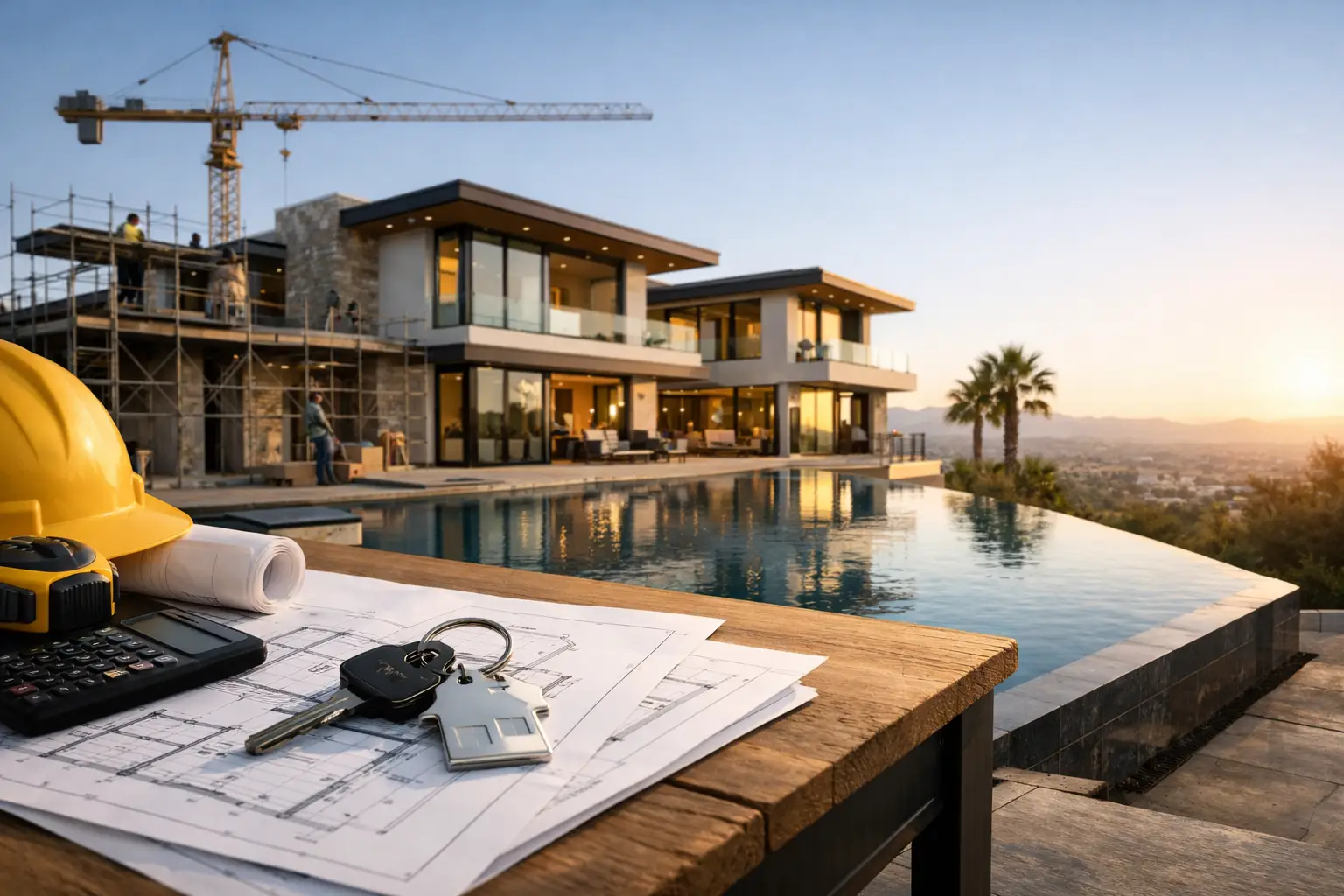 How to Fund Luxury Home Construction in California