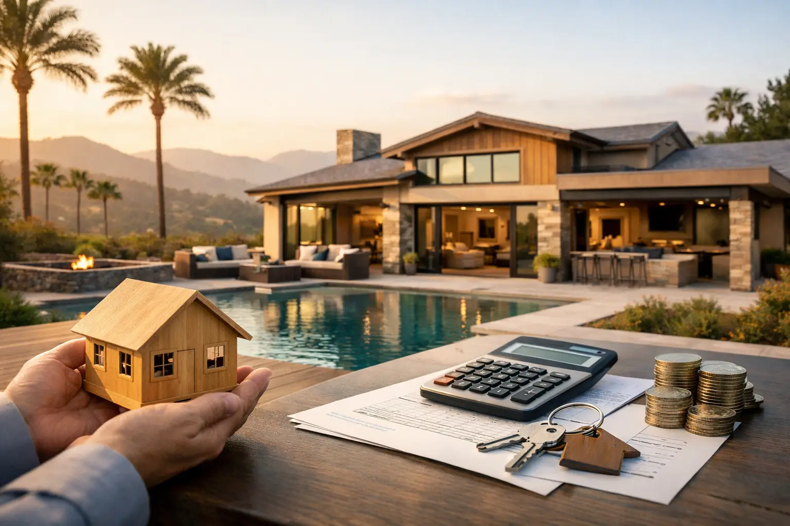 A California Custom Home Financing Example