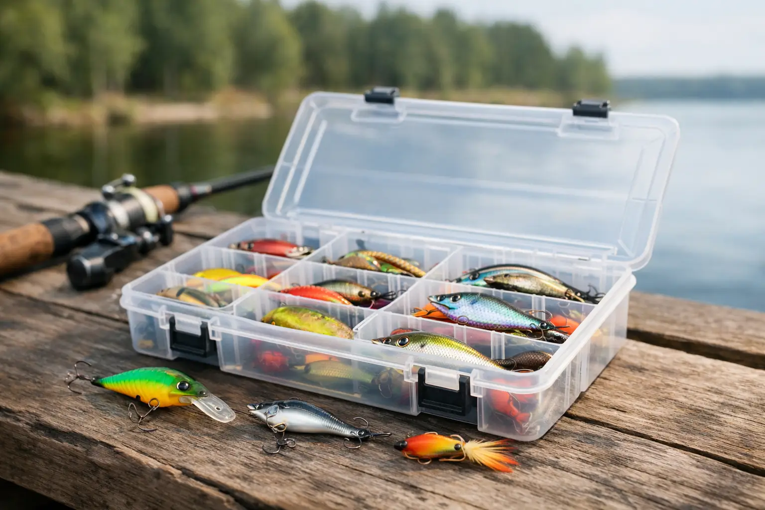 holographic transparent mini backpack GK translate Size:Weekender Shimano Curado K Reels 23 * 20 *