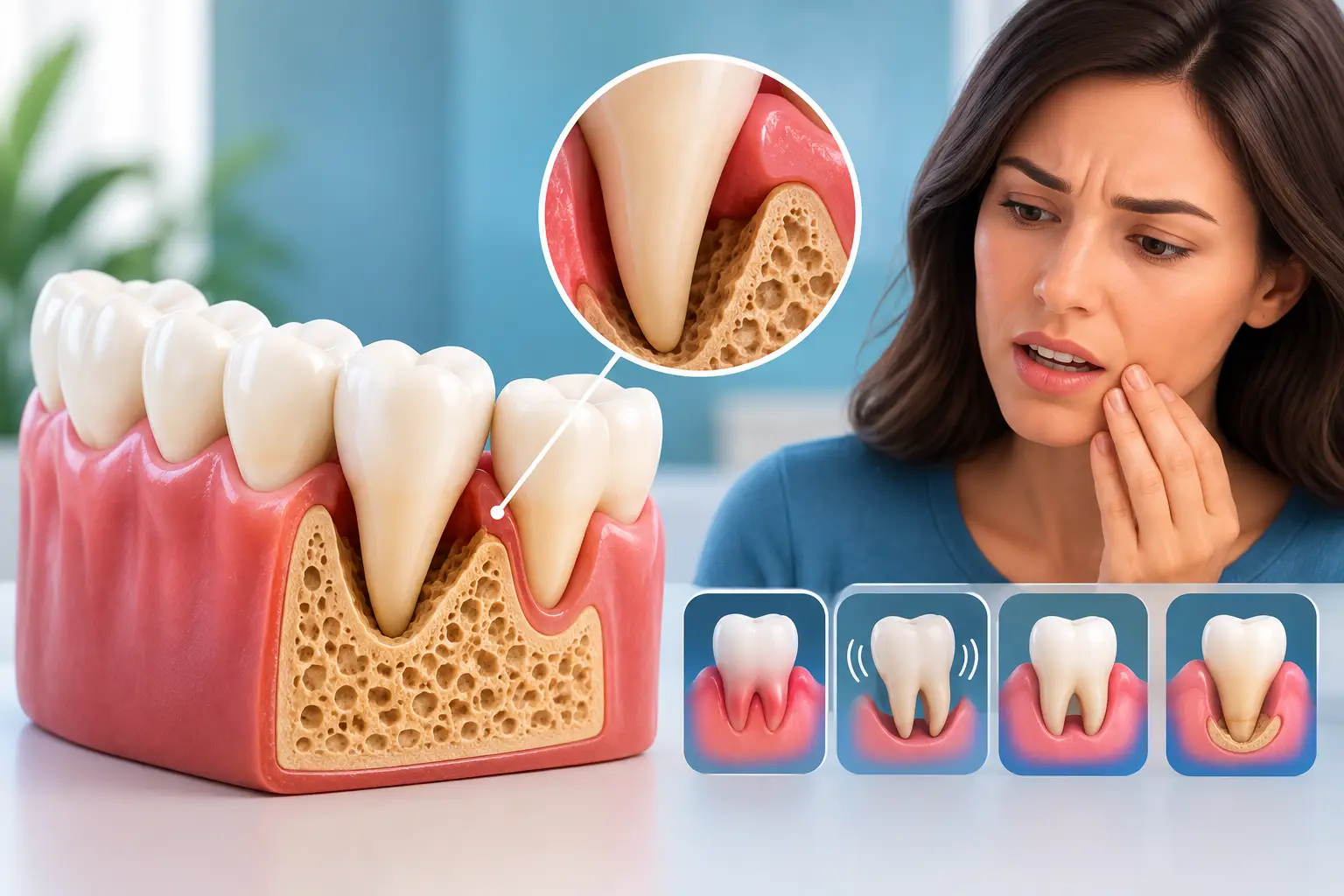 Sinais de perda óssea dentária e quando agir