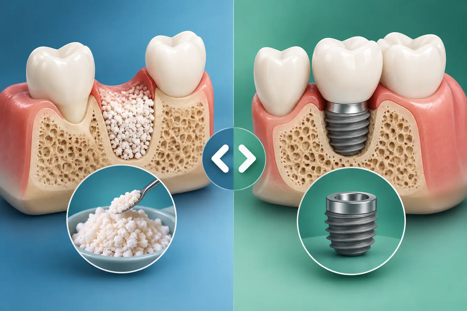 Enxerto ósseo versus implante curto: qual escolher?