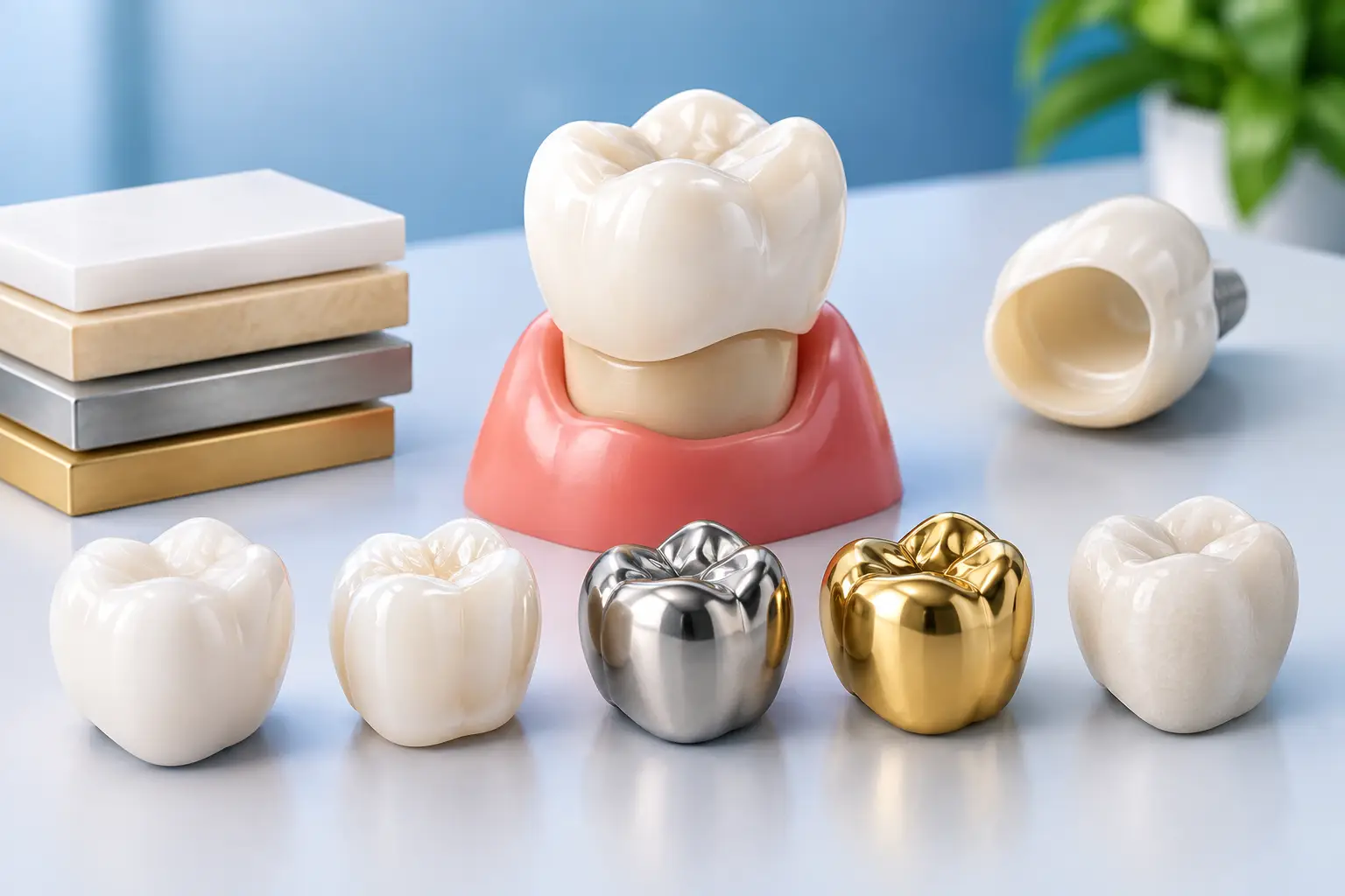 Melhores materiais para coroa dental: qual escolher?