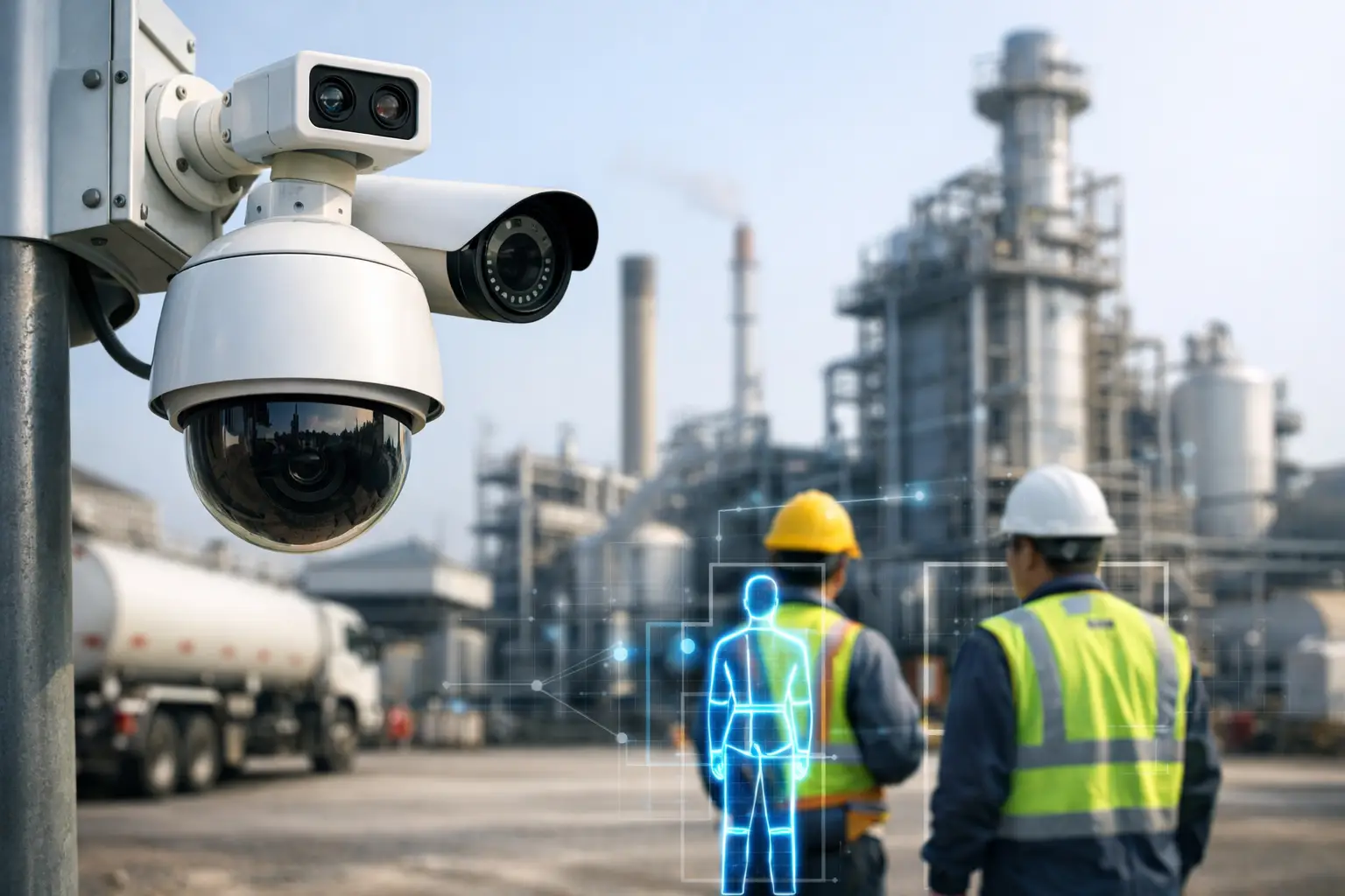 AI CCTV Safety Monitoring for Industrial Sites