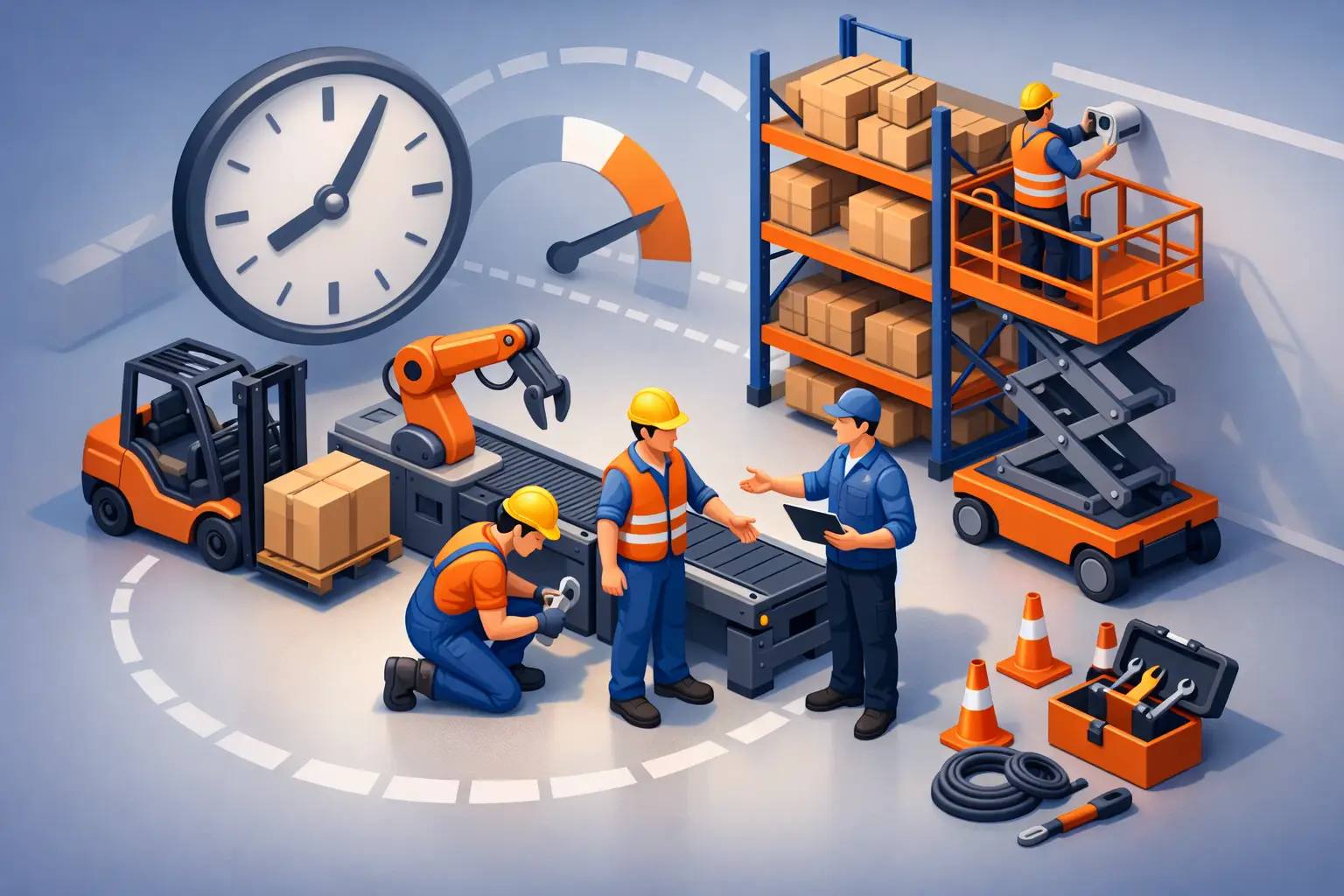 How to Reduce Installation Downtime in Warehouses