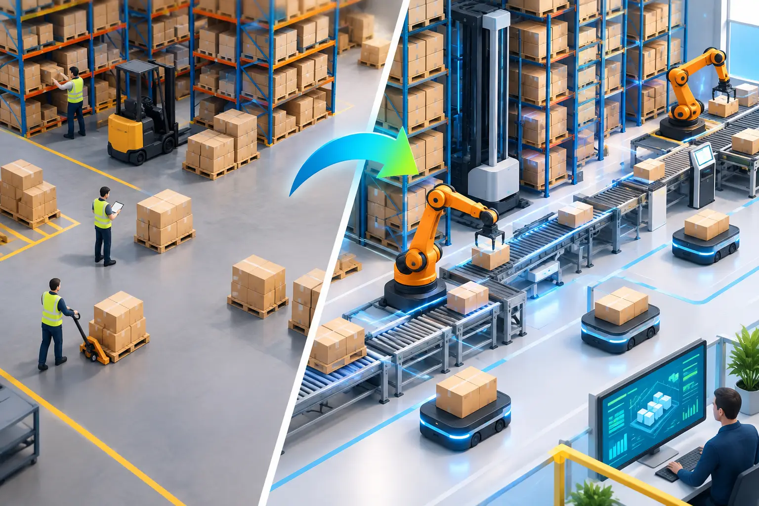 Warehouse Automation Retrofit Case Study Results