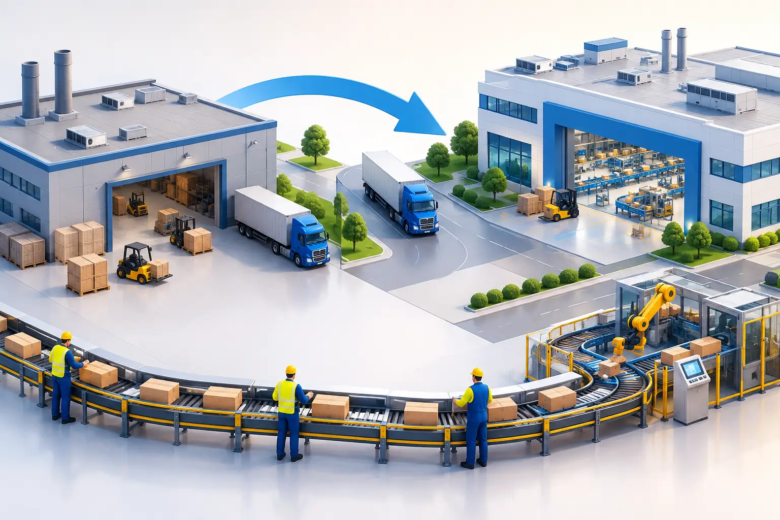 Facility Relocation Planning That Protects Throughput