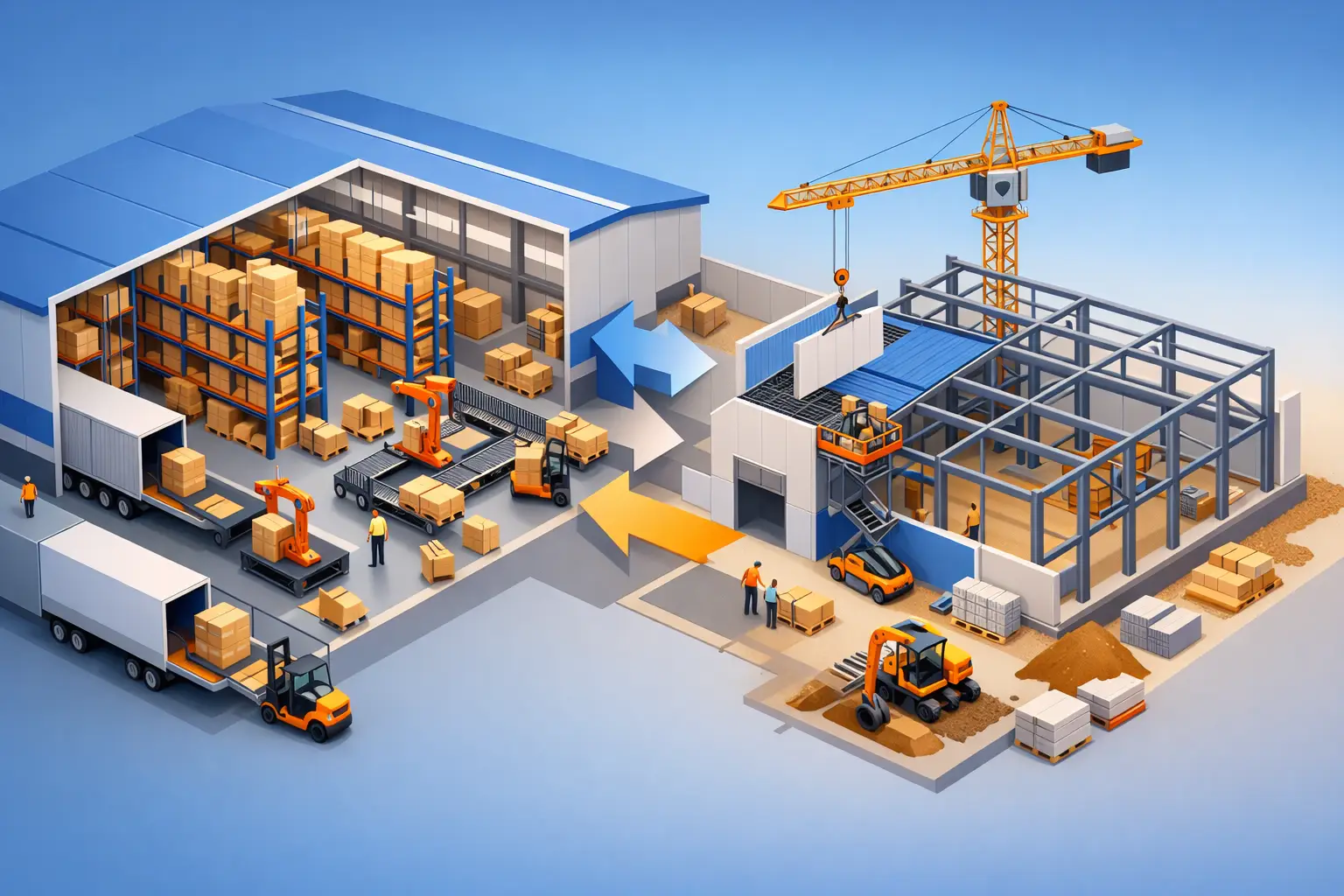 Warehouse Expansion Without Disrupting Throughput
