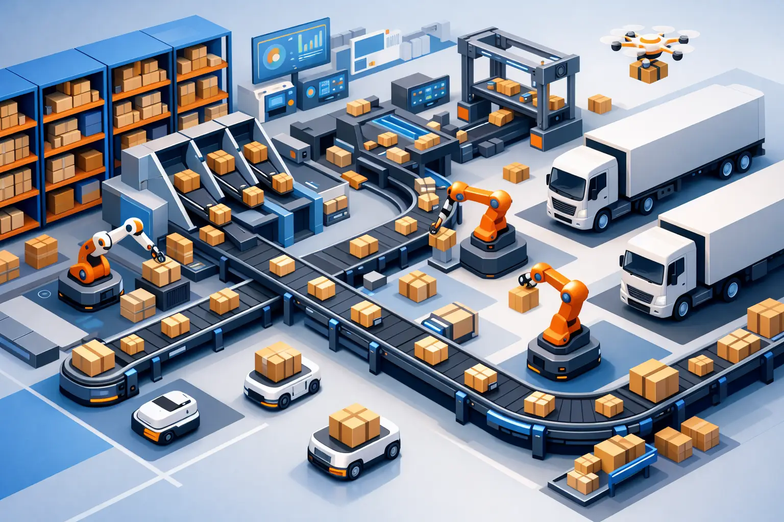 Distribution Automation Example for Higher Throughput