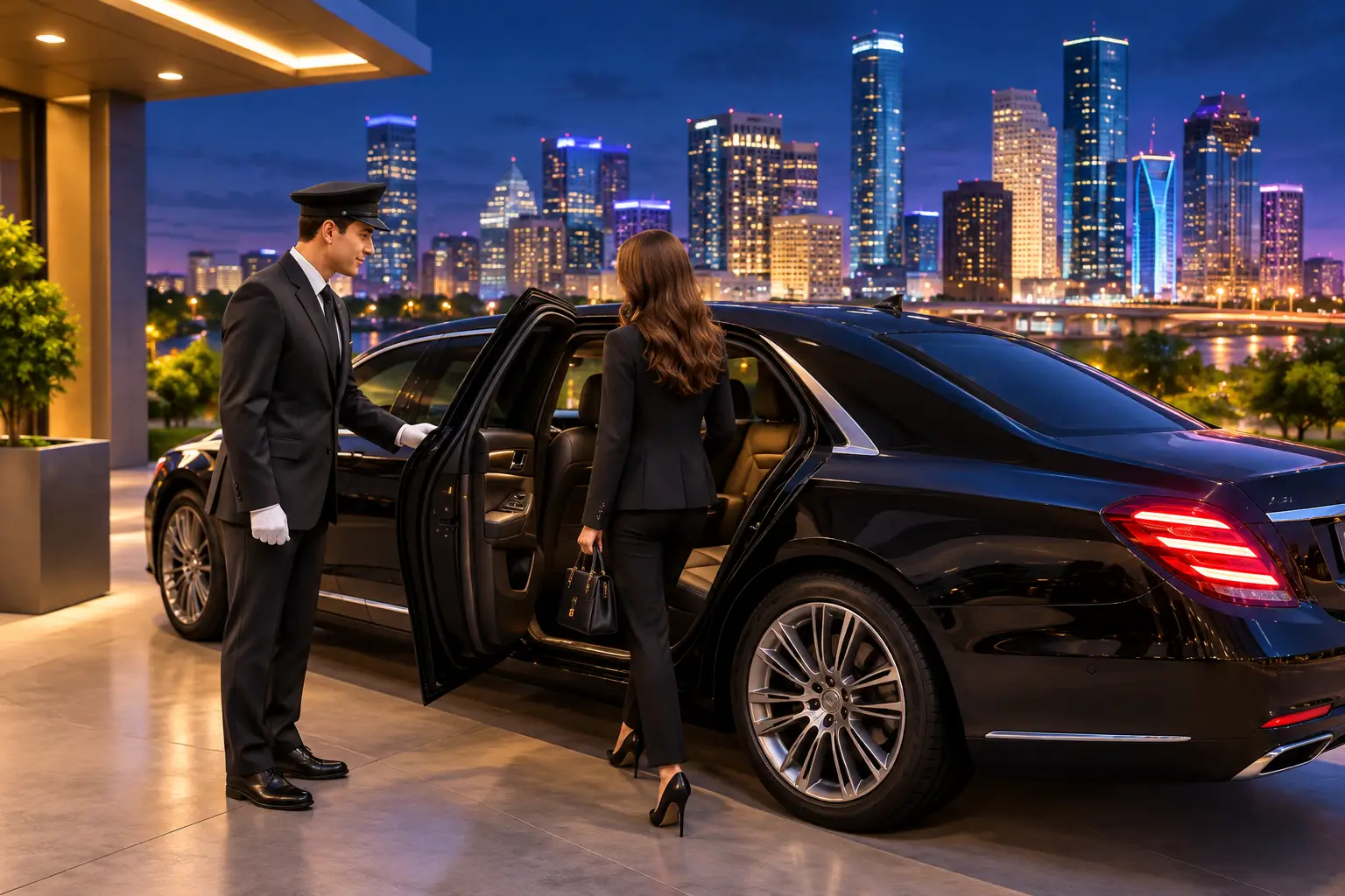 Are Chauffeurs Available Overnight in Houston?