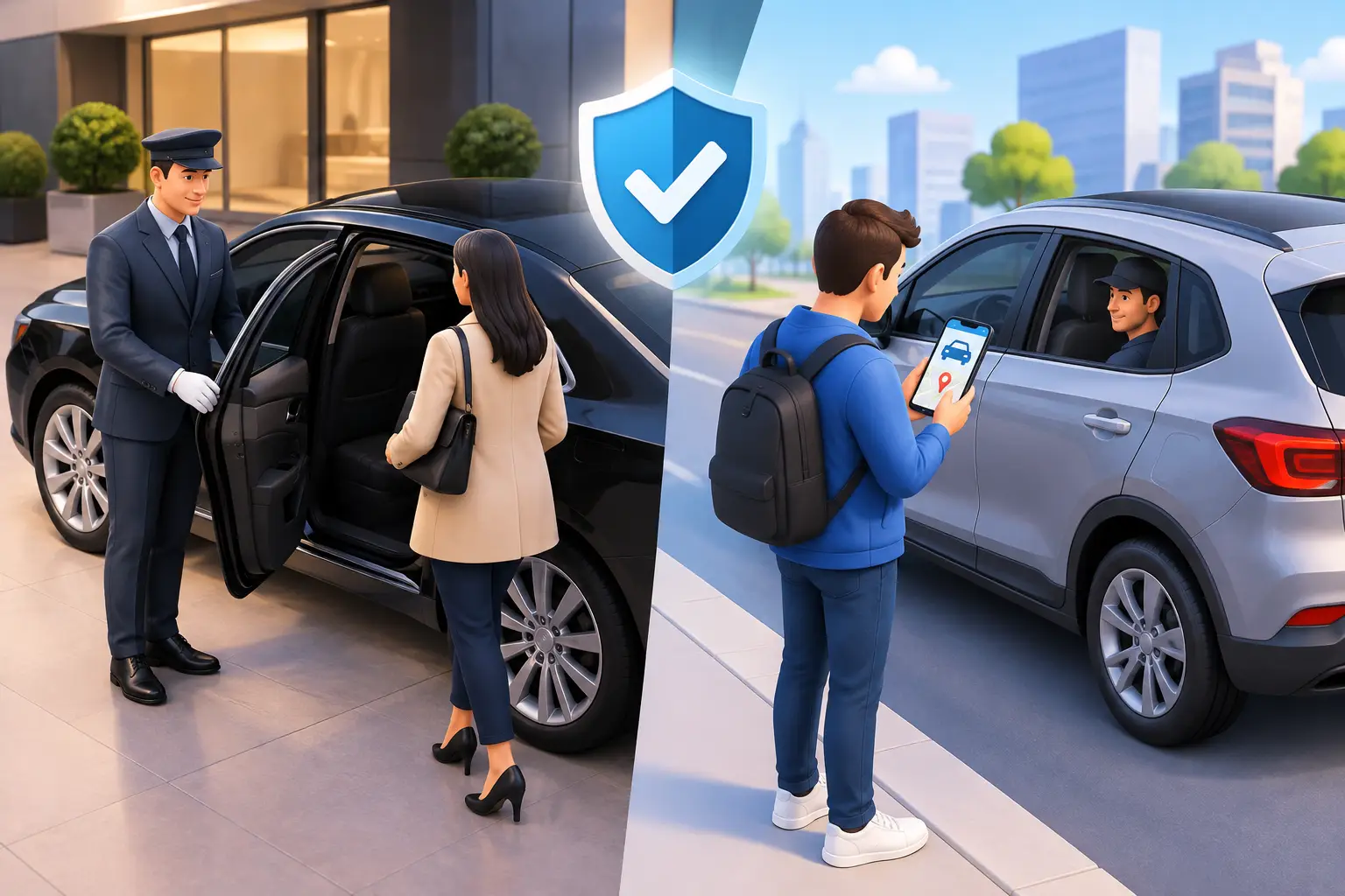 Chauffeur Versus Rideshare Safety Compared